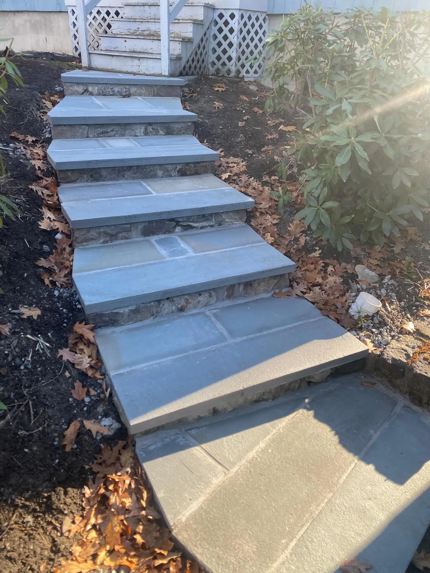 Another walkway completed! For any of your contracting needs, reach out to us at 781-640-5019 today for a FREE estimate!