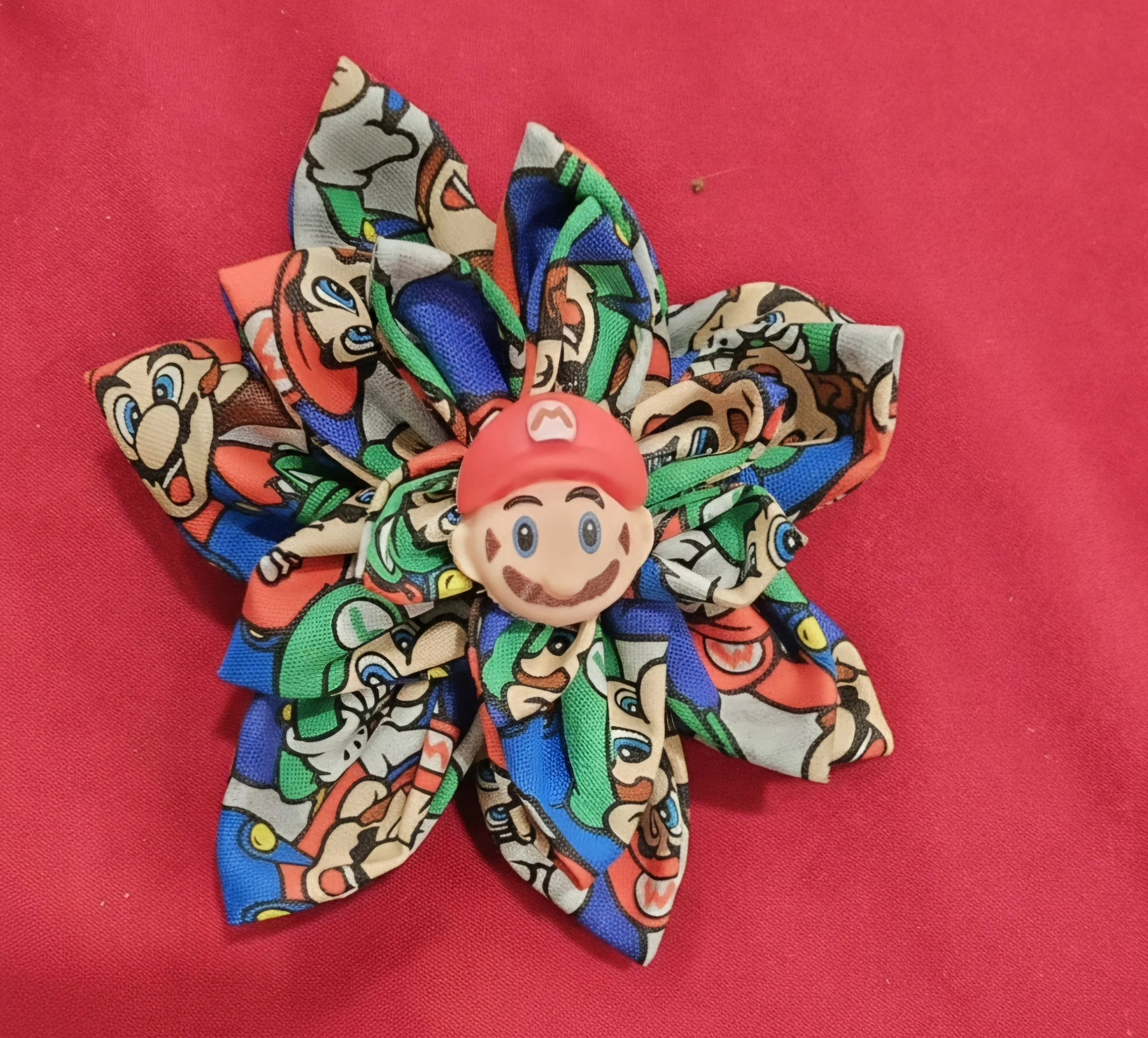 "Power-Up Paws" Collar Flower