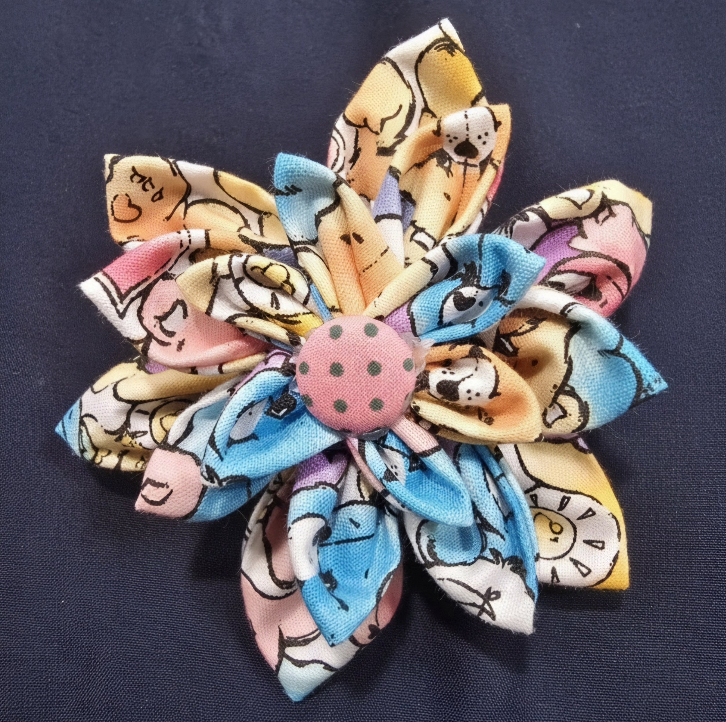 "Best Friends Forever" Collar Flower