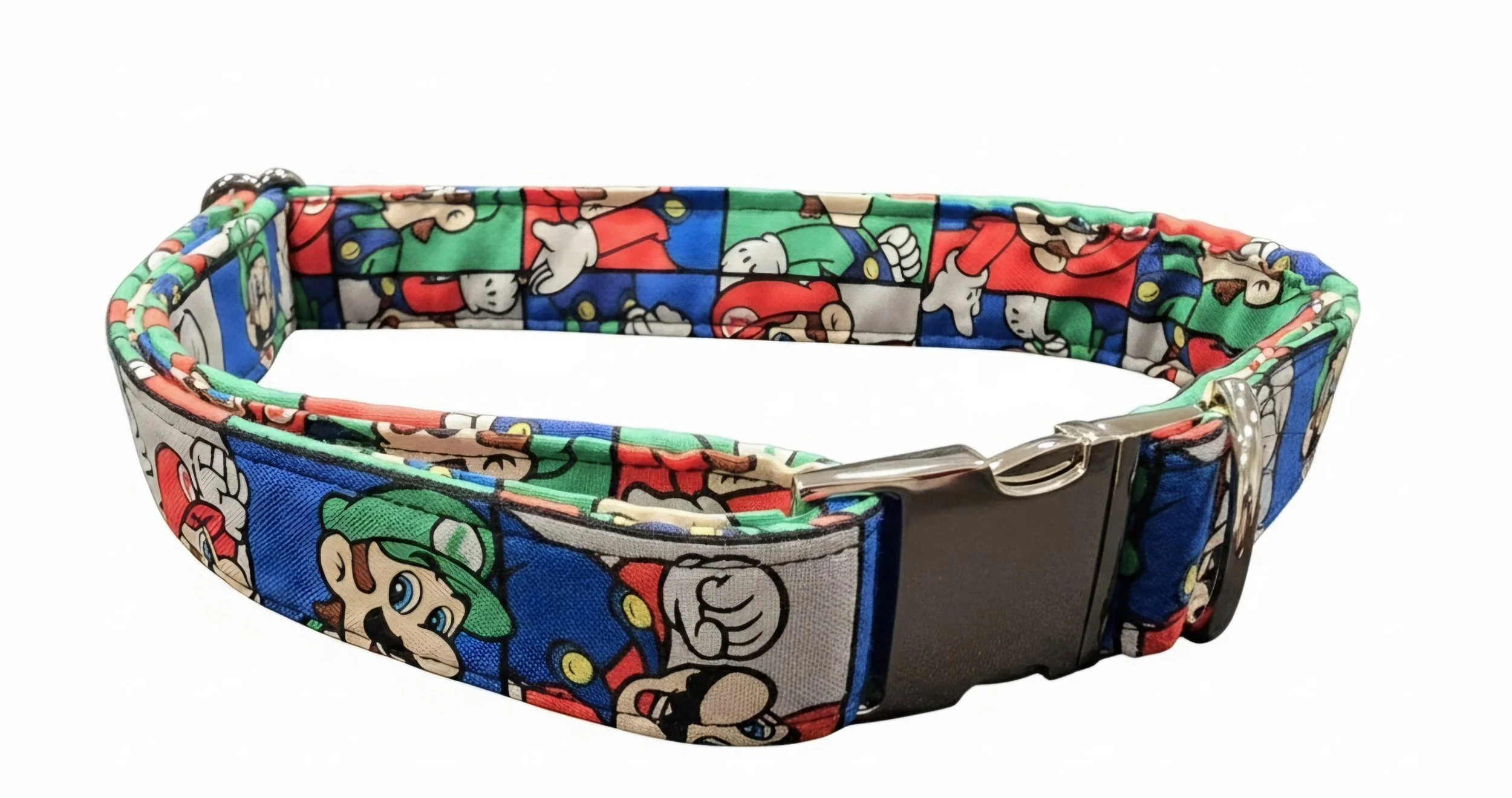 "Power-Up Paws" Game Inspired Dog Collar | Large (Up to 23") |