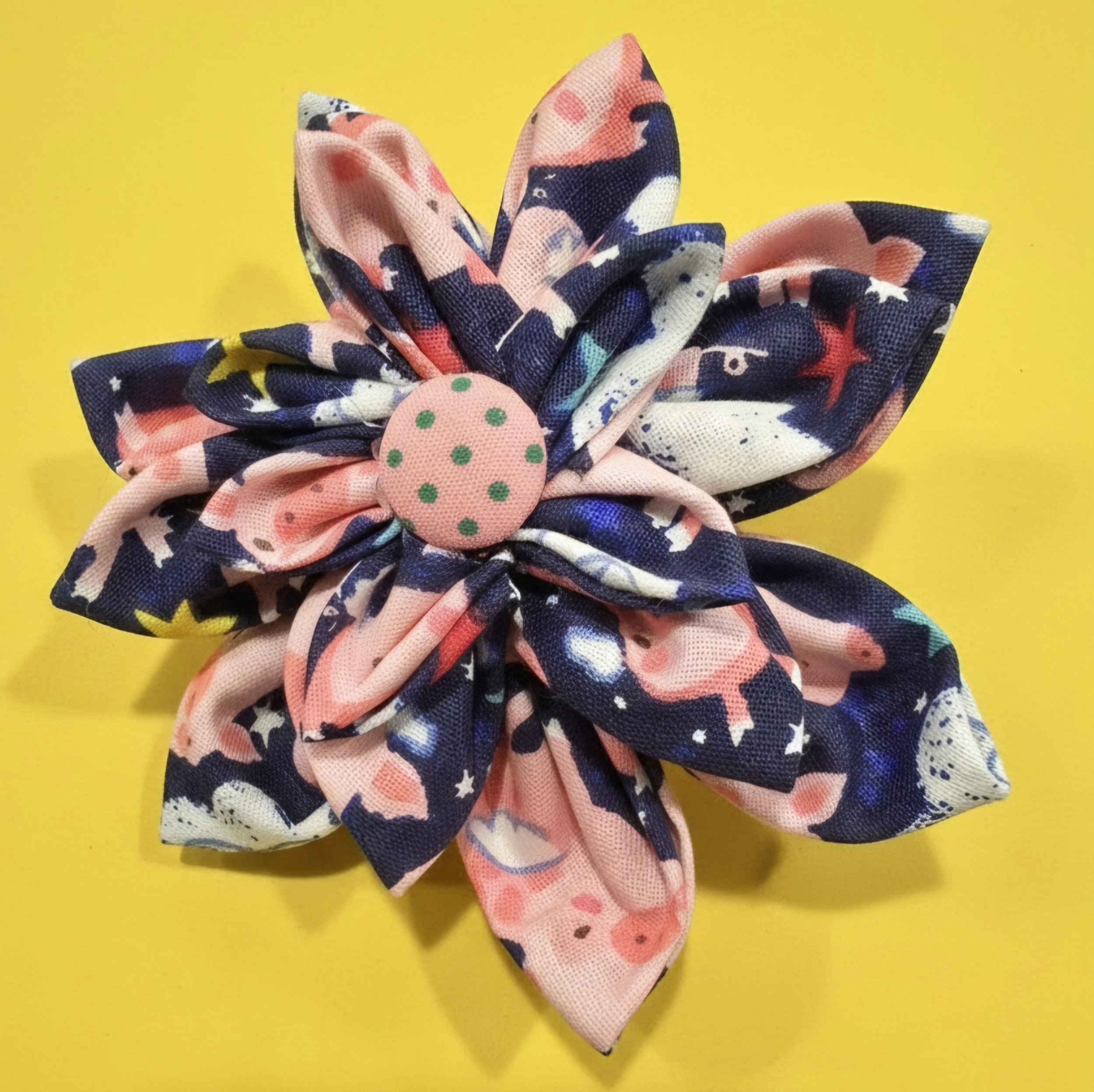 "When Pigs Fly" Collar Flower