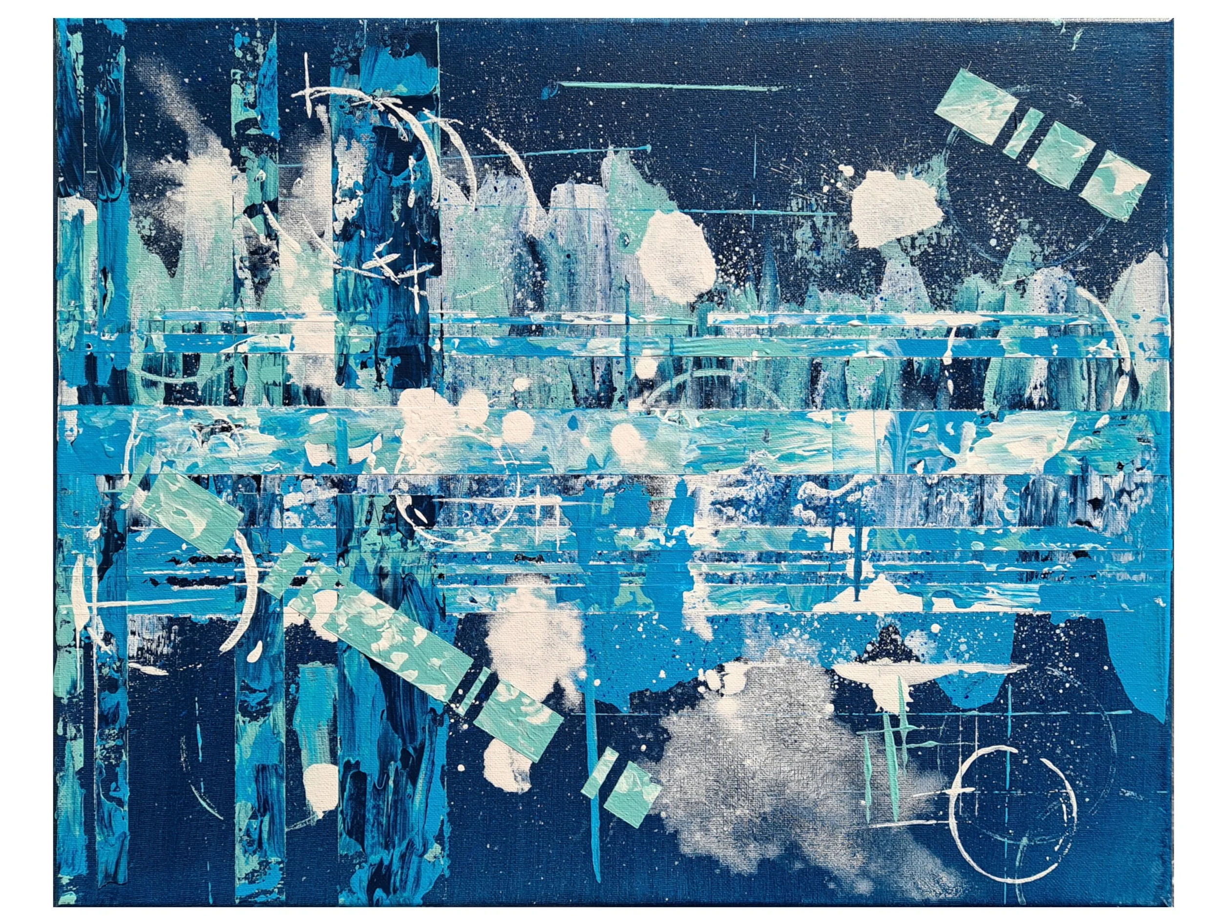 Tone: Bleu
Acrylic on canvas
16"x20"