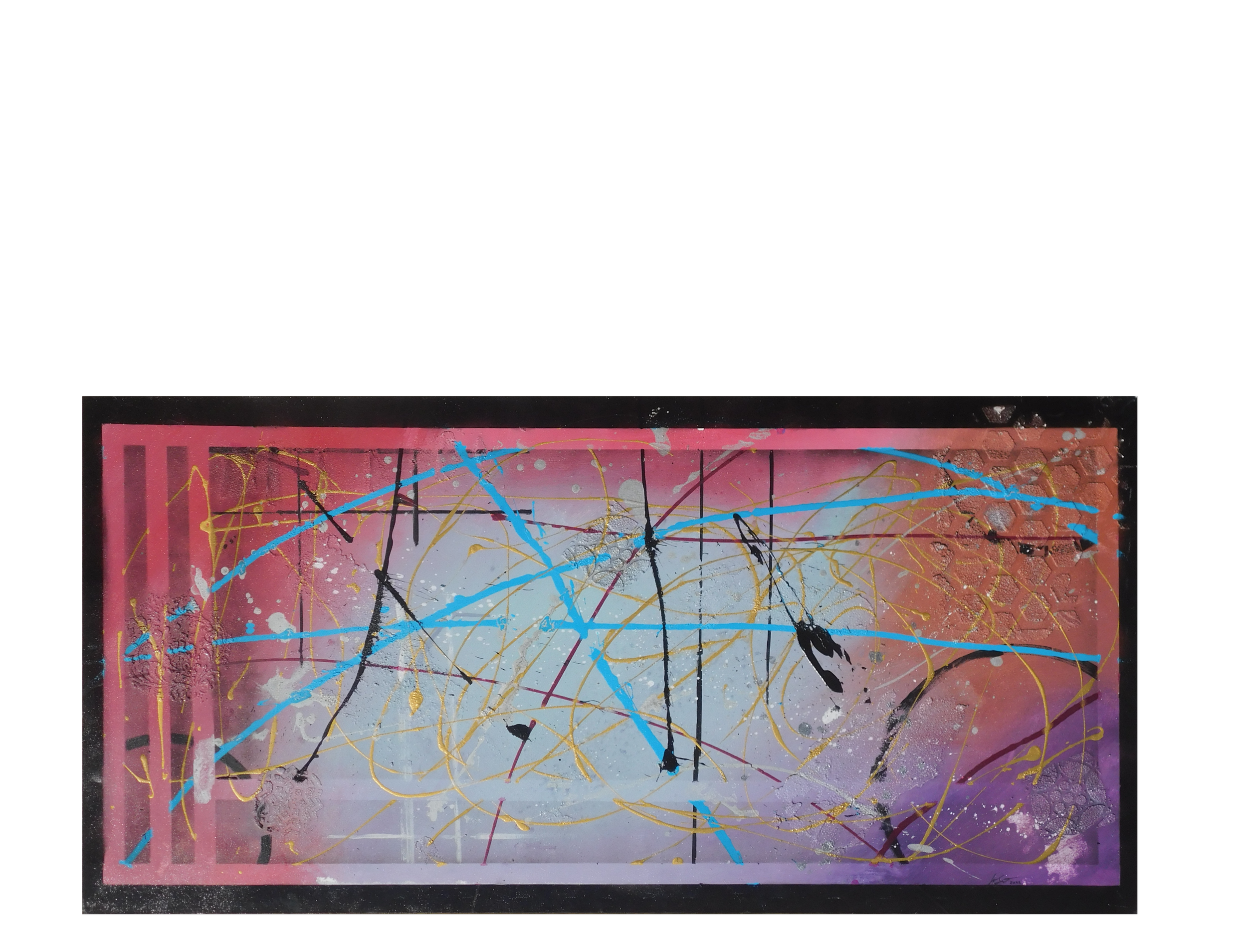 "Glory"
Jovan Scott	
Acrylic/Plaster on Canvas	
48x24
2022	
$1200	