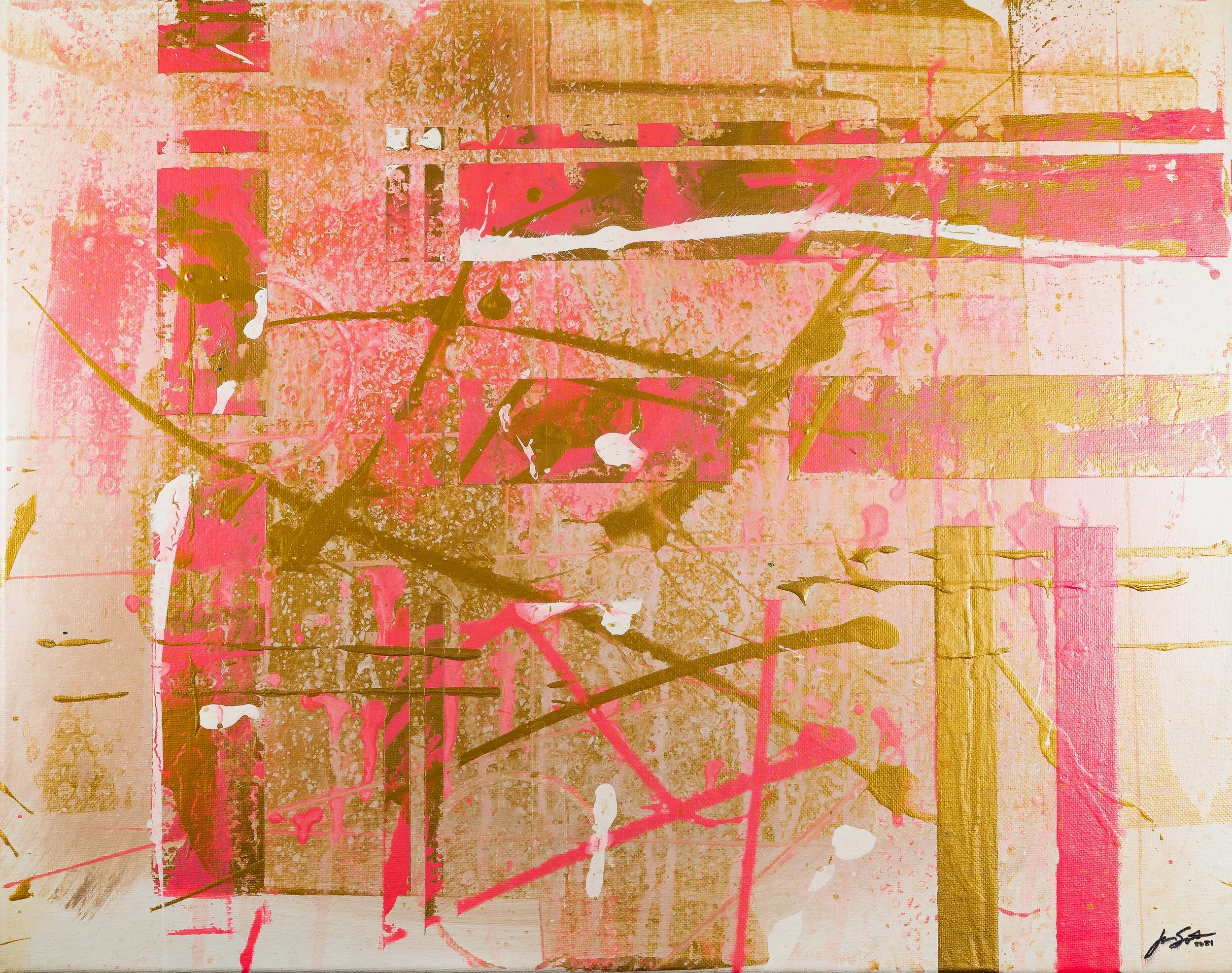 Tone: Rose
Acrylic on canvas
16"x20"