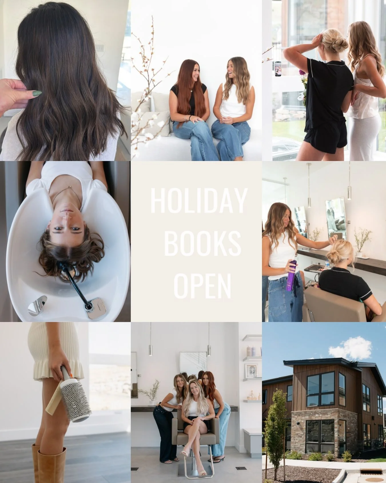 Holidays are stressful enough don&rsquo;t let your hair become another thing on your list!

Text us to book your next appointment 📅 🍁❄️🫶🏼

XOXO,
PARK EAST