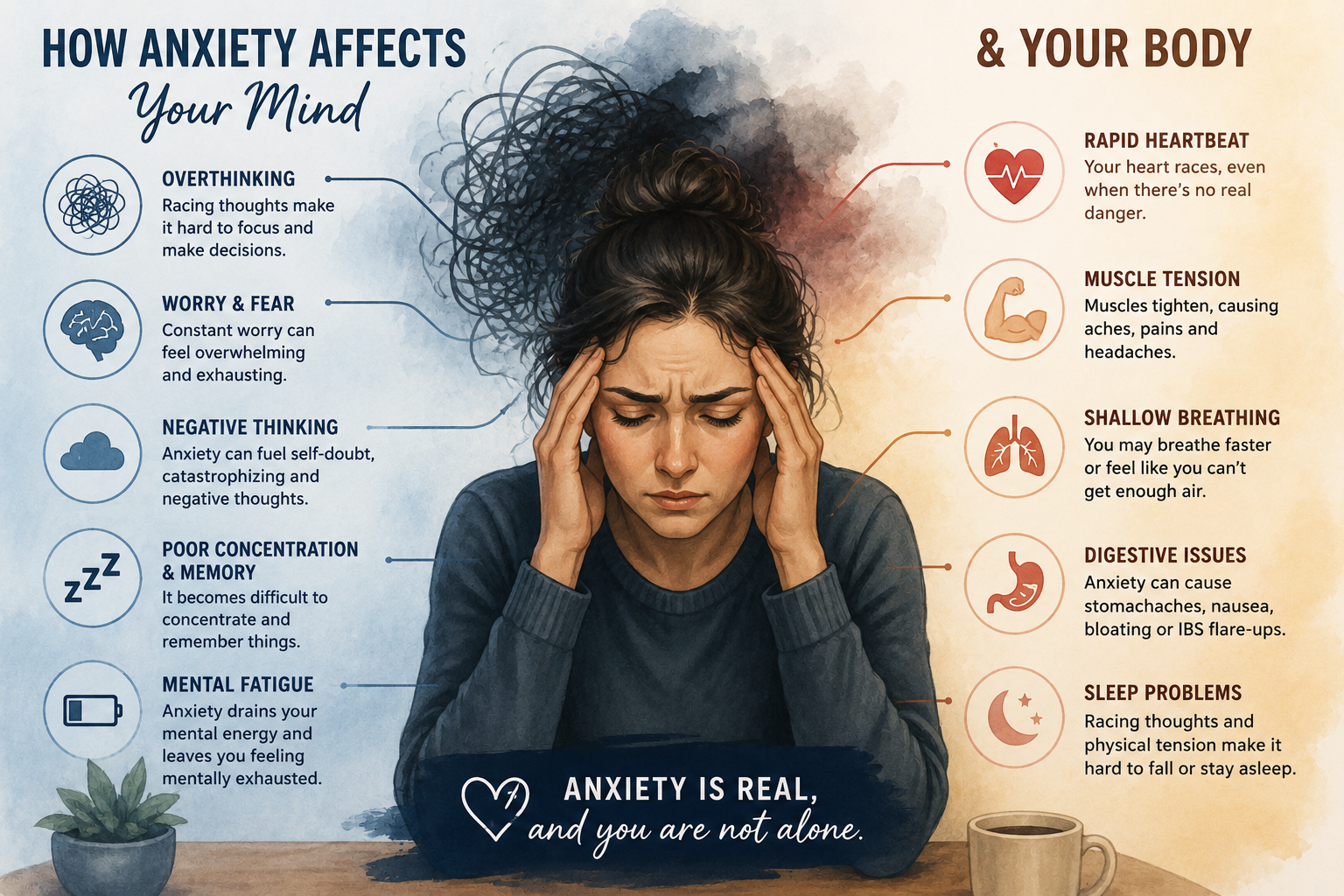 How Anxiety Impacts Your Mind and Body