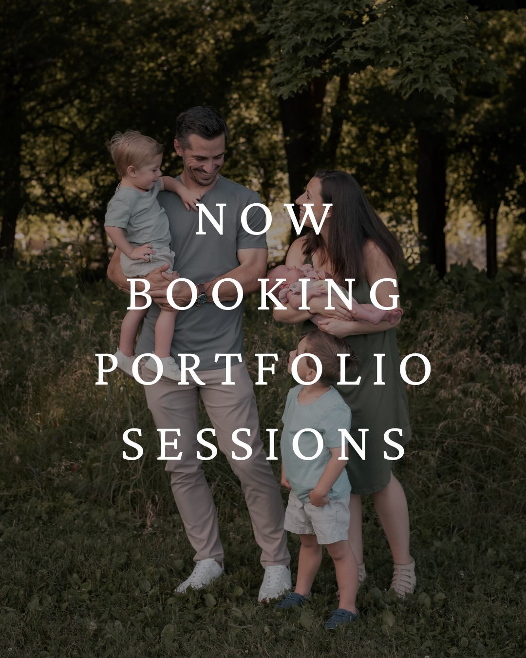I&rsquo;m opening a limited number of Portfolio Sessions this summer! 🤍

As I&rsquo;ve refined my style and updated my portfolio to better reflect the work I love creating, I&rsquo;m looking for a few families who would love a shorter, relaxed photo