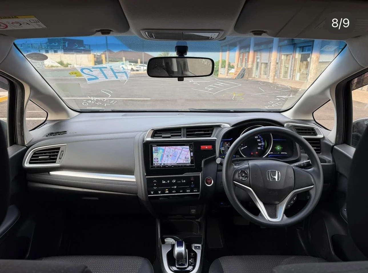 2016 Honda Fit rear view