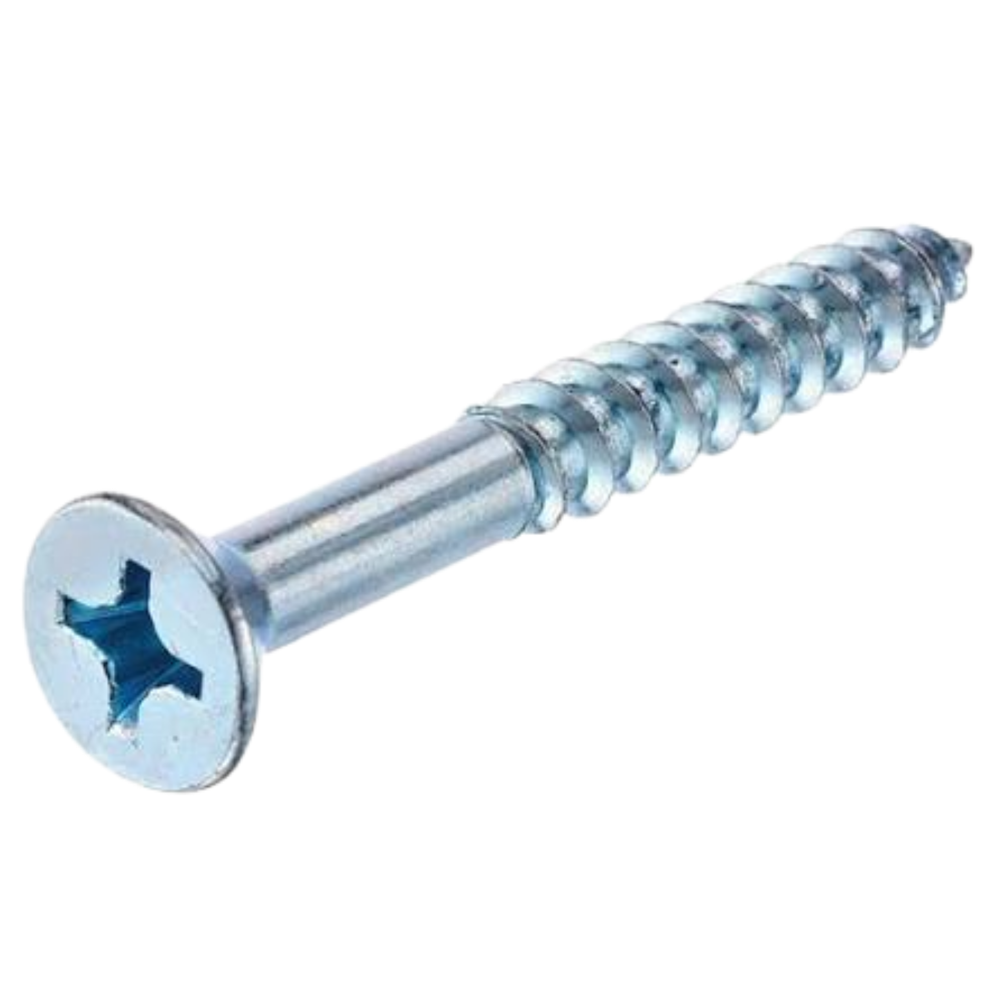 A flat-head mounting screw.