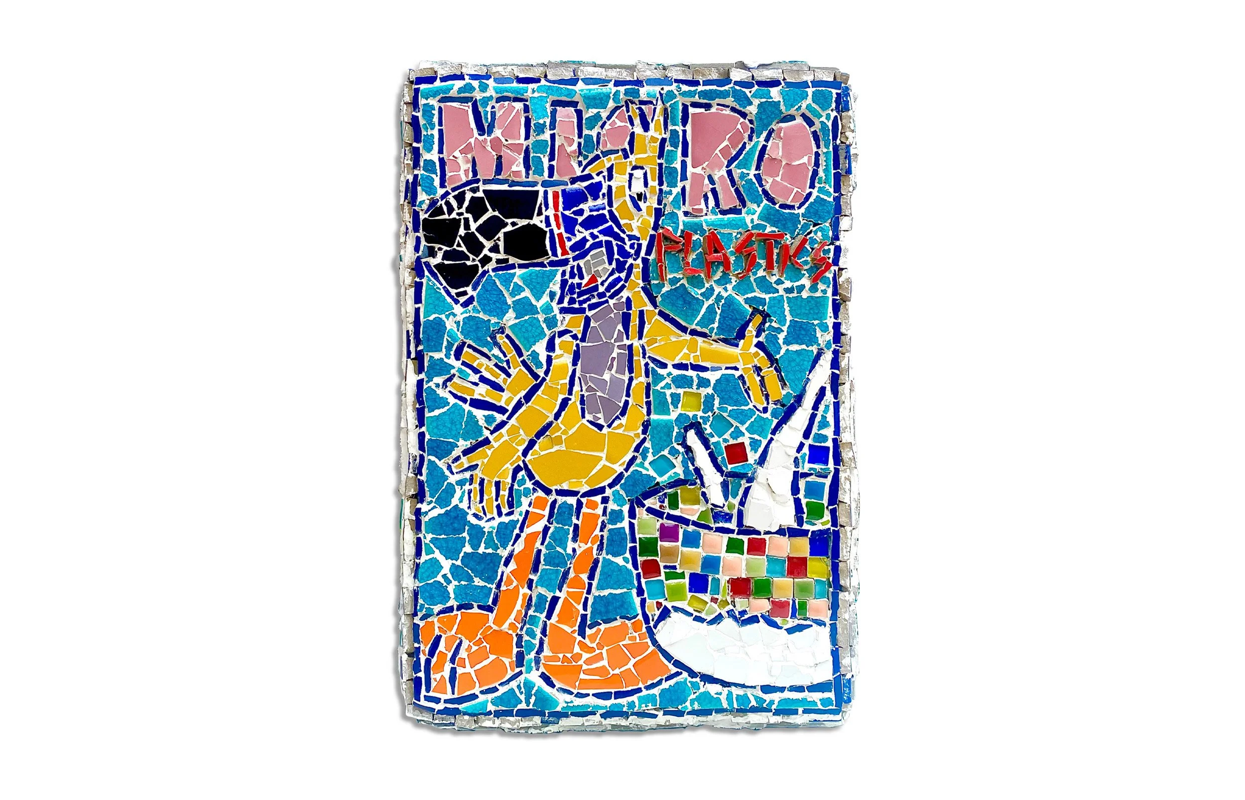 Microplastics II - 30cm x 20cm x 6cm