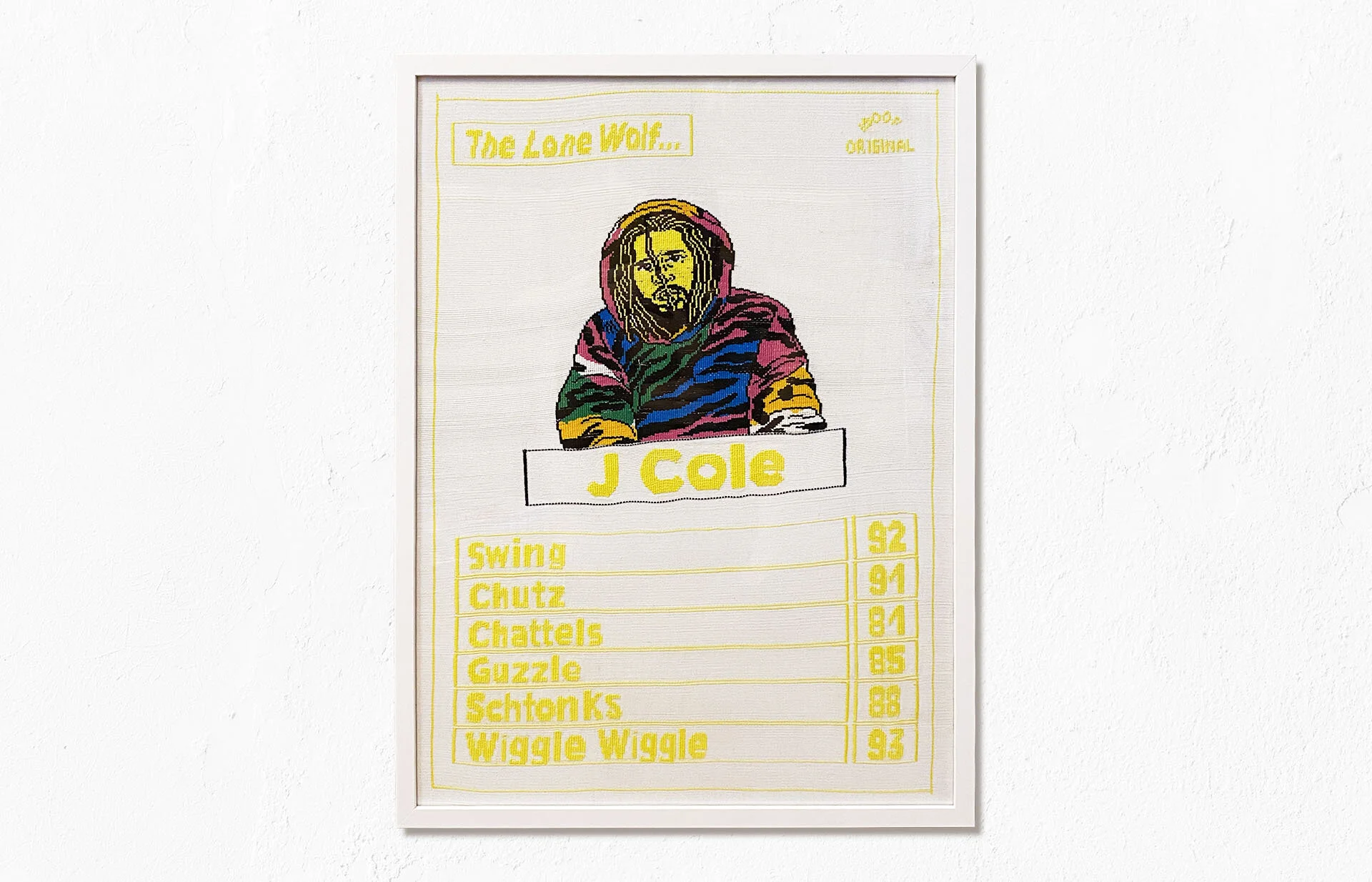 J Cole - 50cm x 70cm