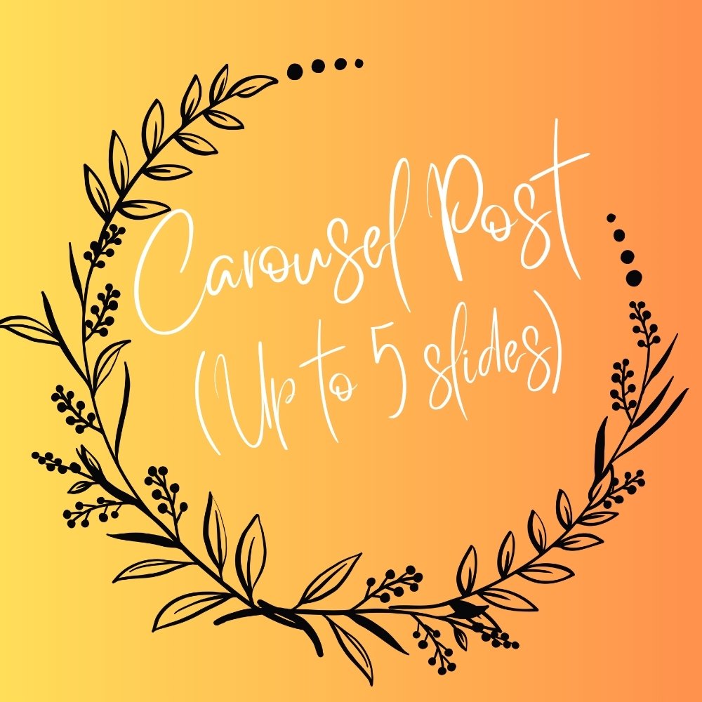 Carousel Post (Up to 5 Slides)