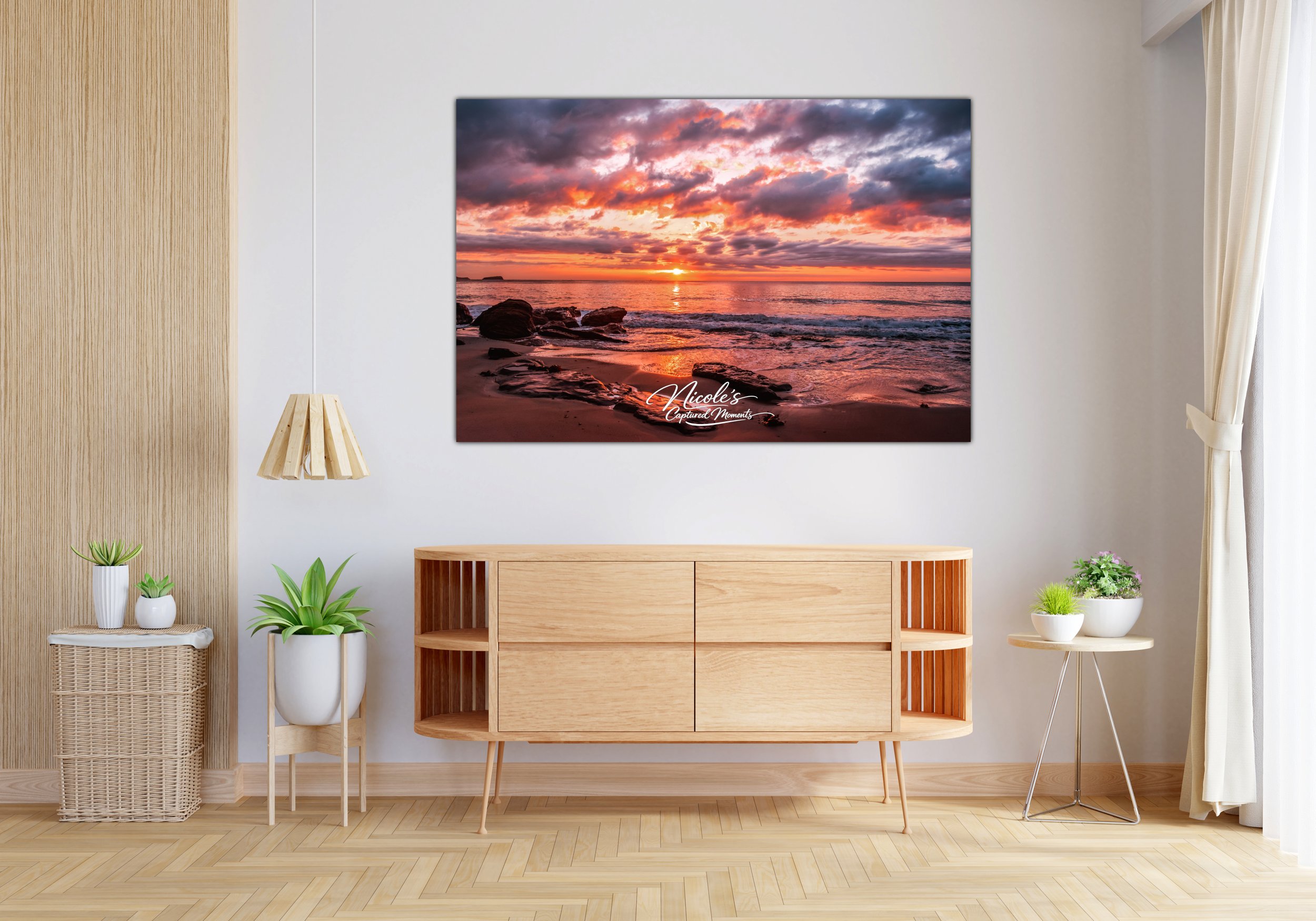 Jenny Dixon Beach Sunrise | Wall Art Print