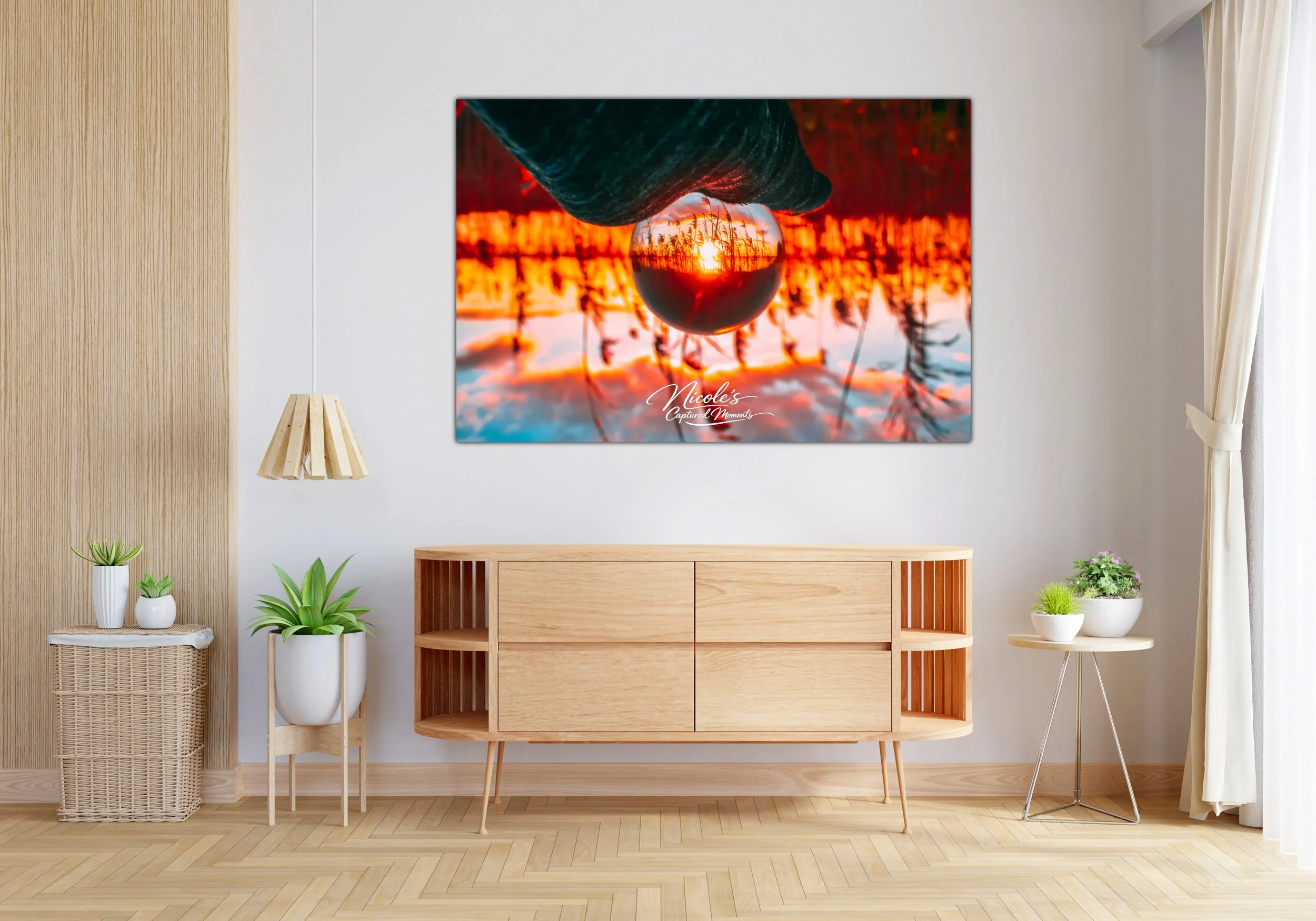 Lensball Picnic Point | Wall Art Print