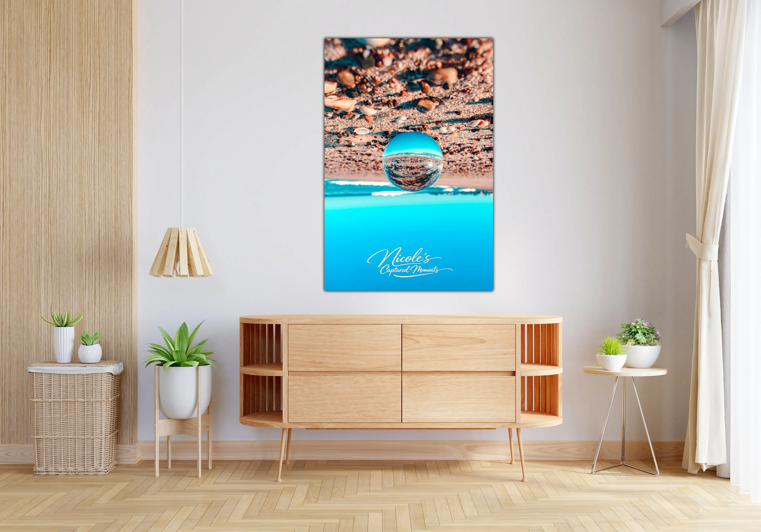 Lensball The Entrance North Beach | Wall Art Print