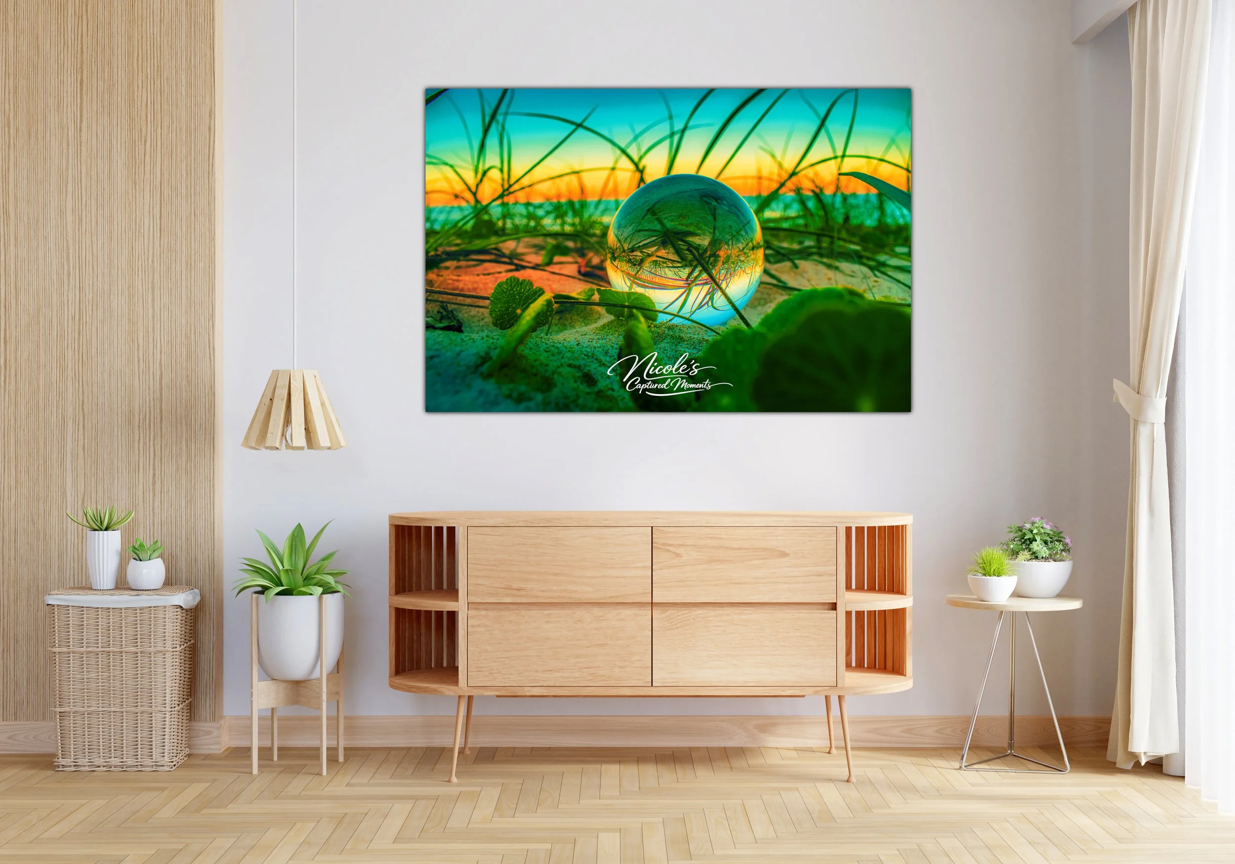 Lensball in Nature | Wall Art Print