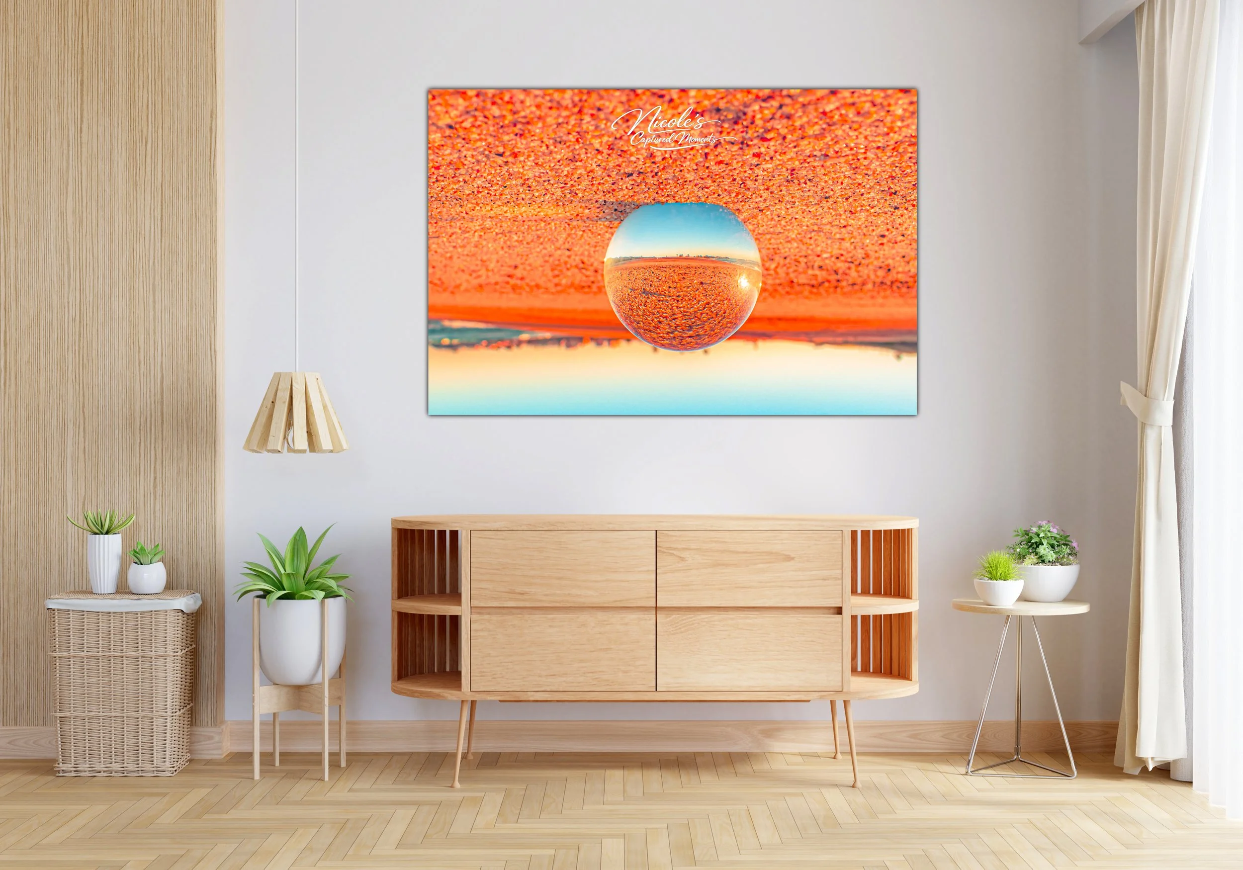 Lensball on a Sunny Day | Wall Art Print