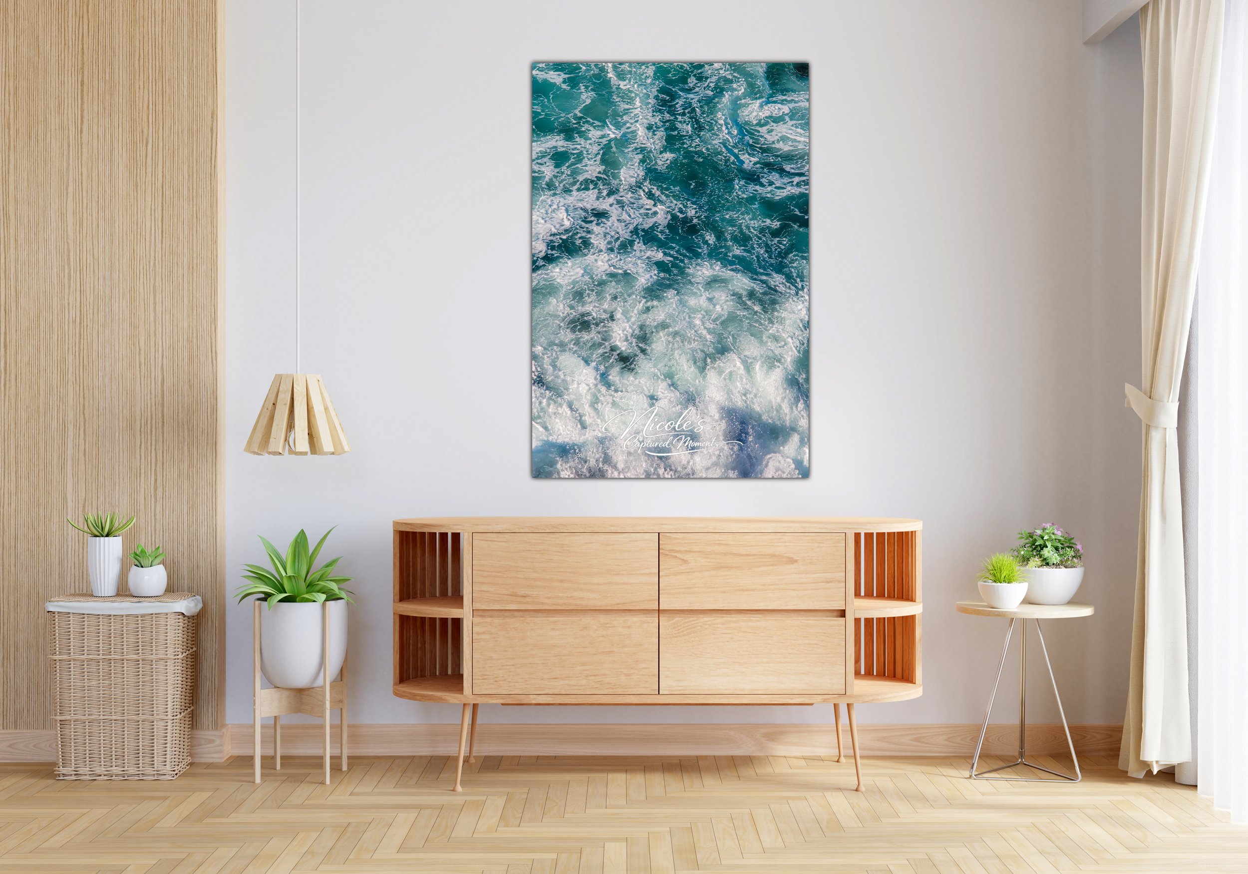The Ocean Waves | Wall Art Print