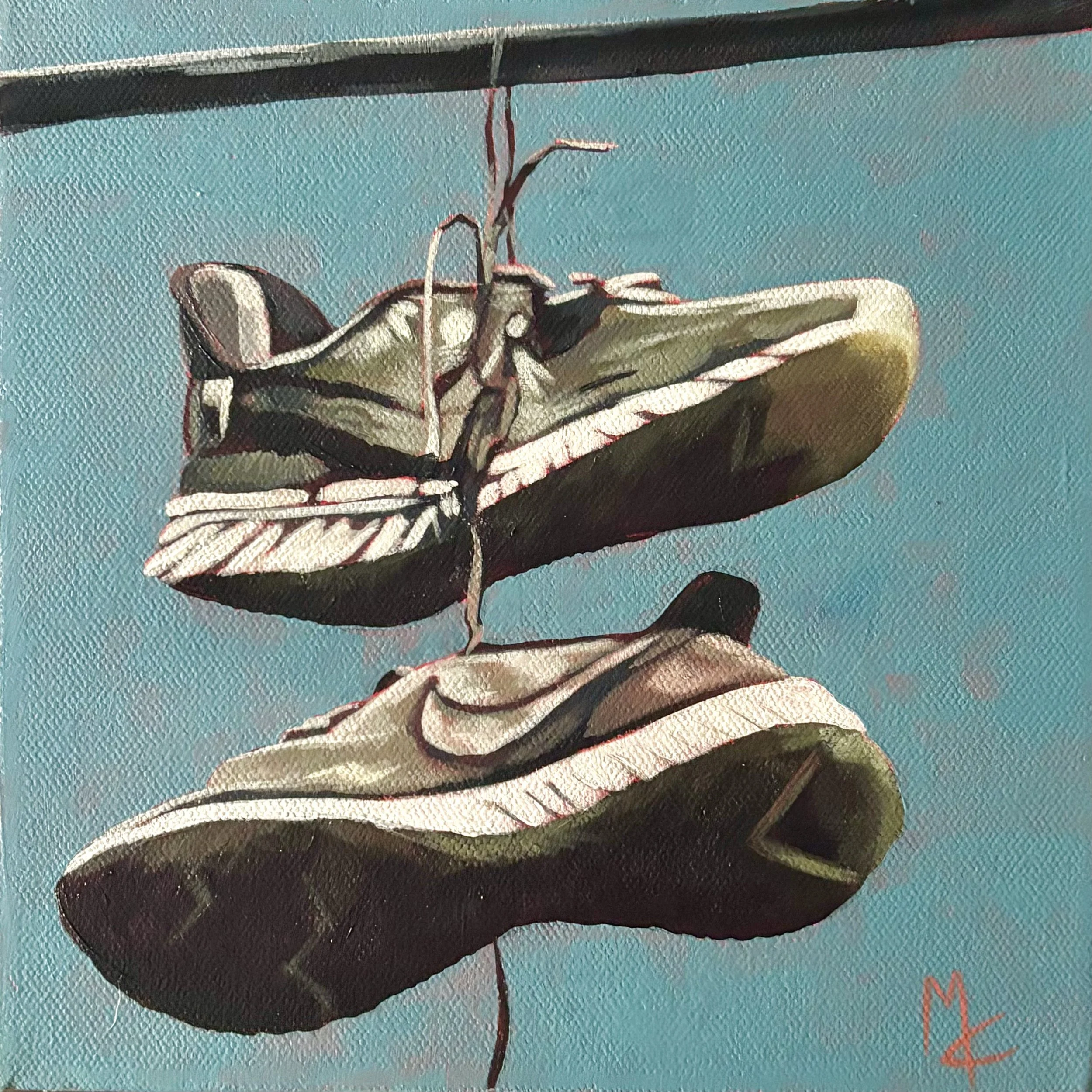 On the Wire
Acrylic on Canvas
10x10 in.
2026