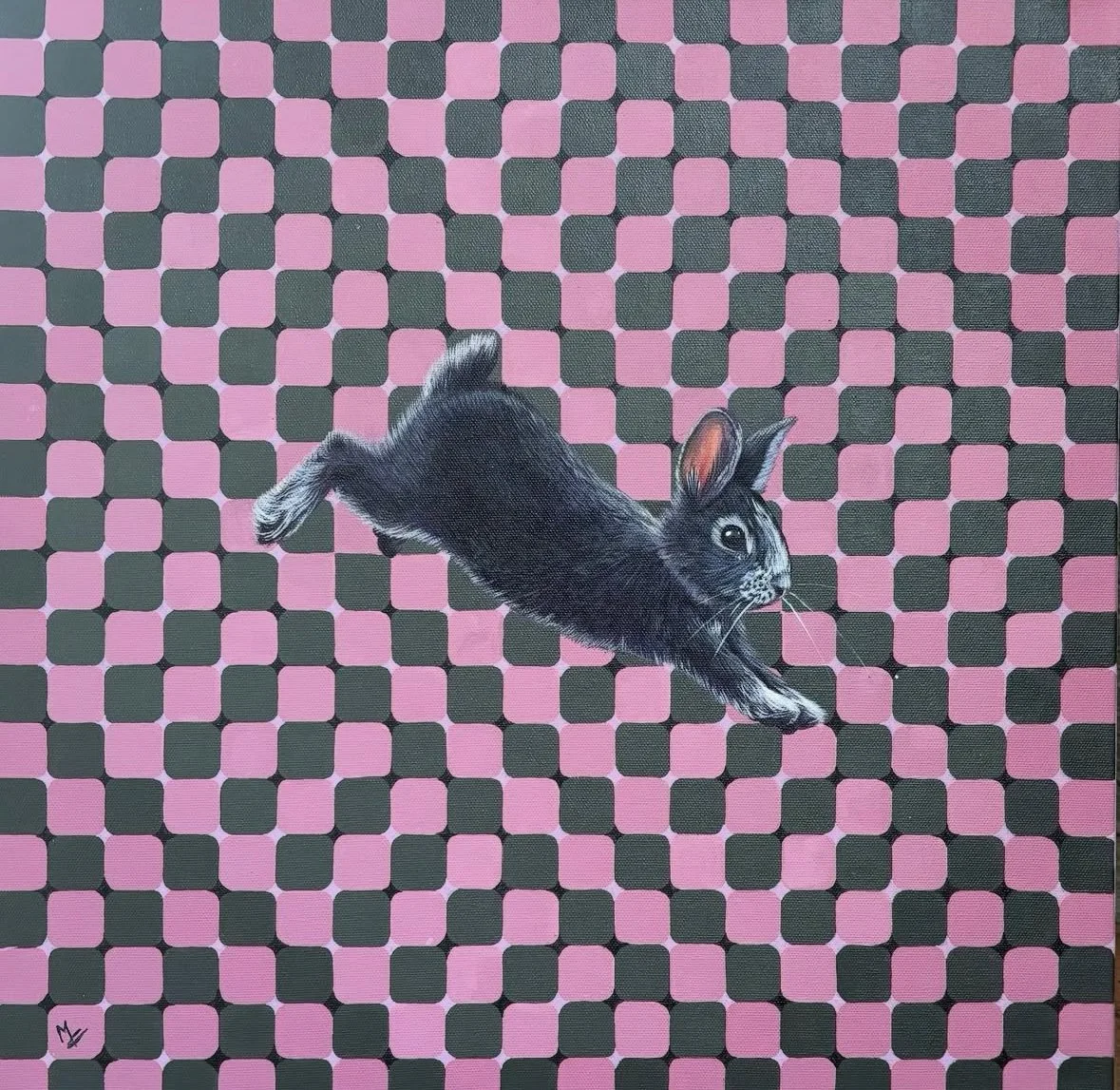 Black Rabbit
Acrylic on Canvas
24x24 in.
2024