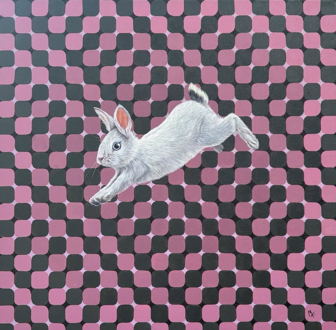 White Rabbit
Acrylic on Canvas
24x24 in.
2024