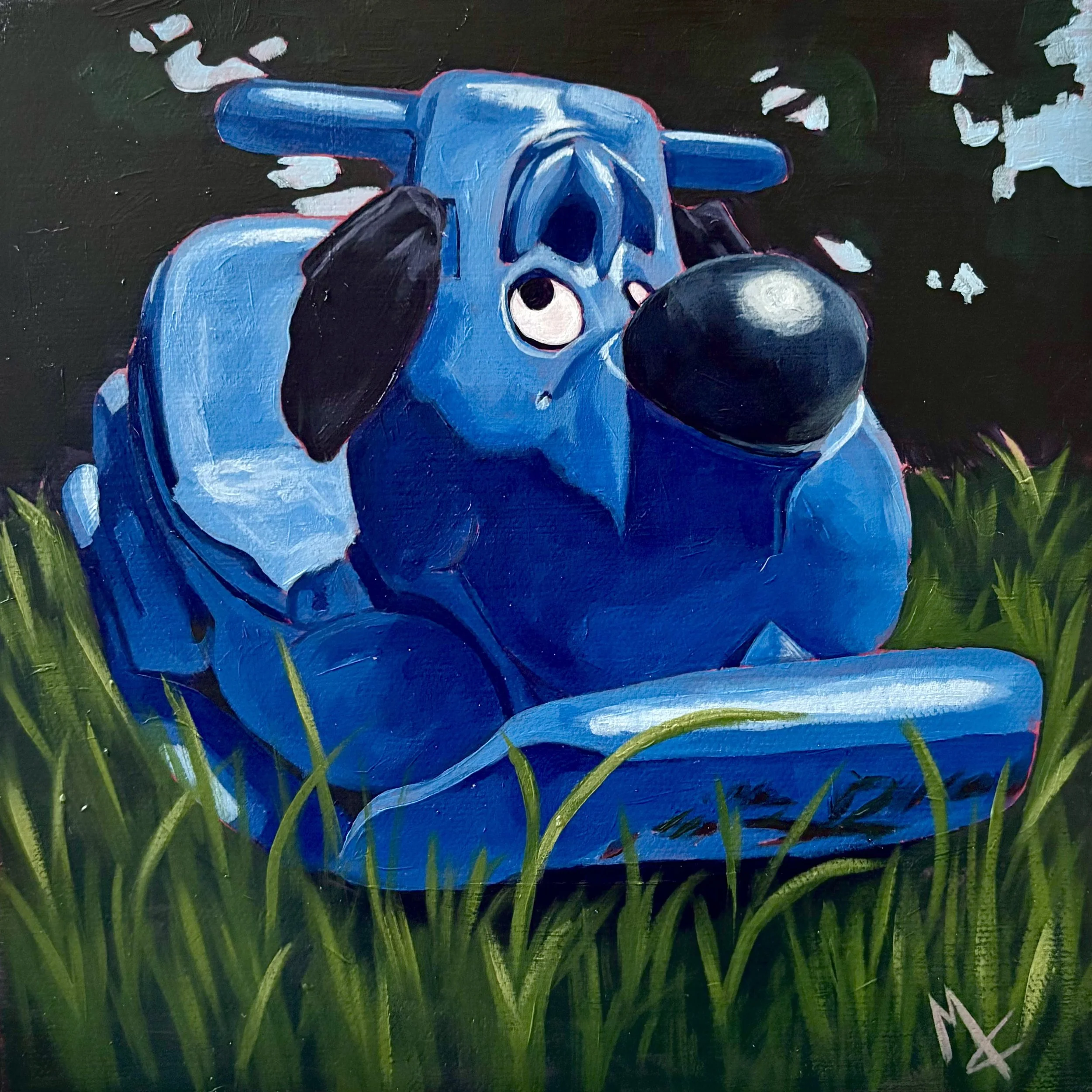 Guard Dog
Acrylic on Canvas
10x10 in.
2026