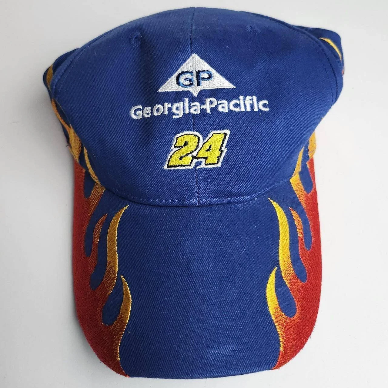 Vintage Georgia Pacific Racer Hat in Blue