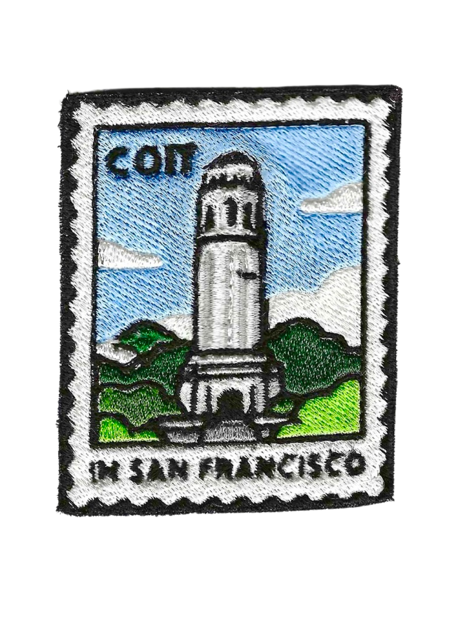 Coit Tower Tourist Patch (2025)
