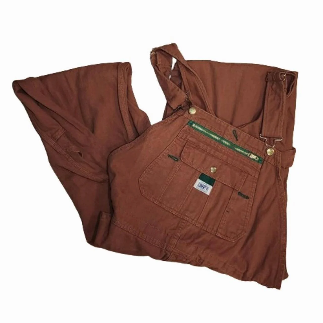 Vintage Liberty Work/Utility Overalls in Medium Tan/Brown