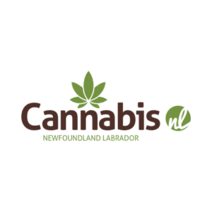 Cannabis logo with a green leaf above the word 'Cannabis' and 'Newfoundland Labrador' underneath.