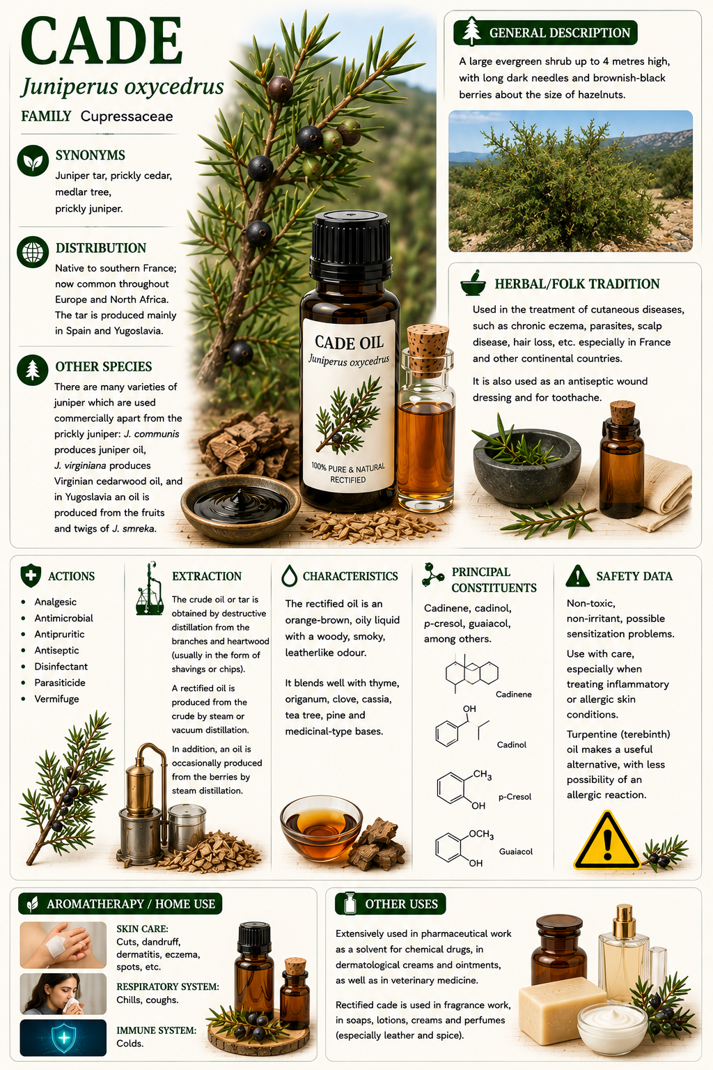 Essential Oil - Cade