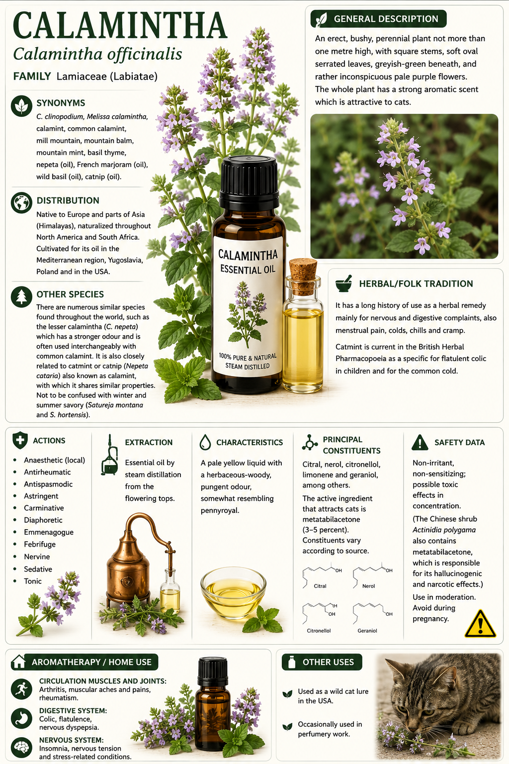 Essential Oil - Calamintha 