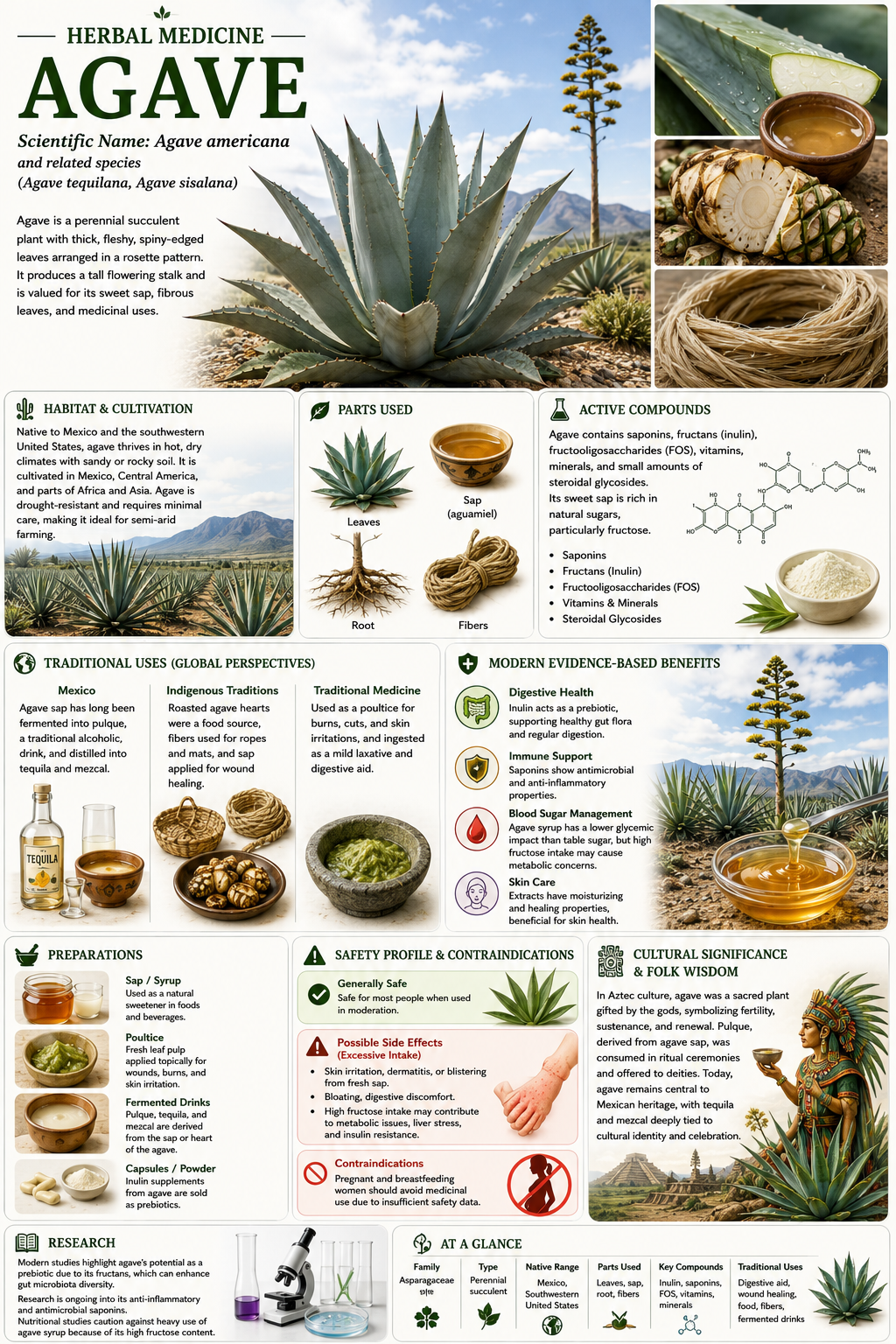 Herbal Medicine - Agave 