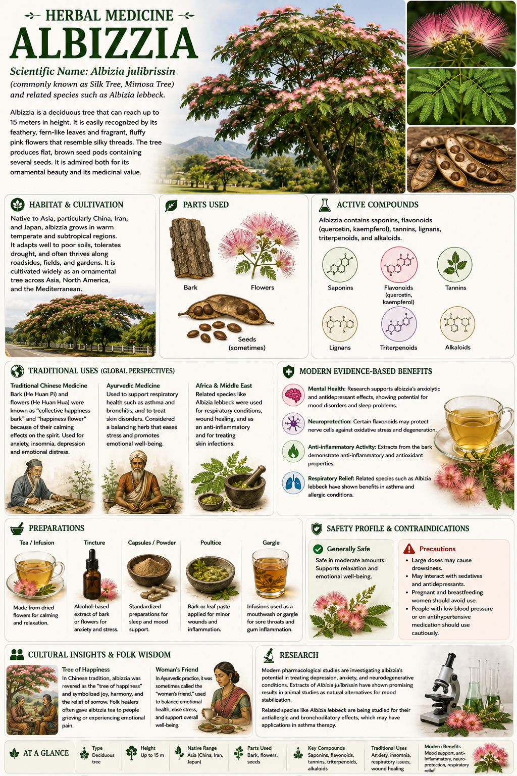 Herbal Medicine - Albizzia