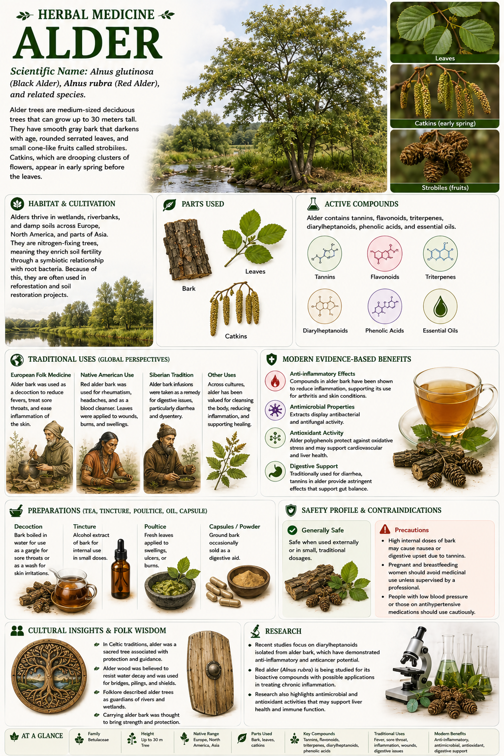 Herbal Medicine - Alder 