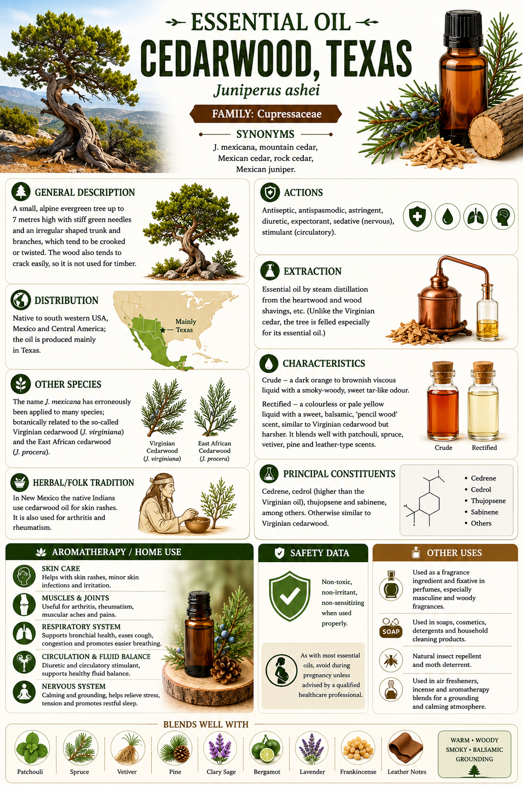Essential Oil - Texas Cedarwood 