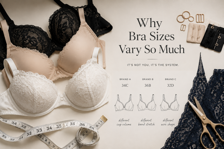 Why Bra Sizes Vary So Much
