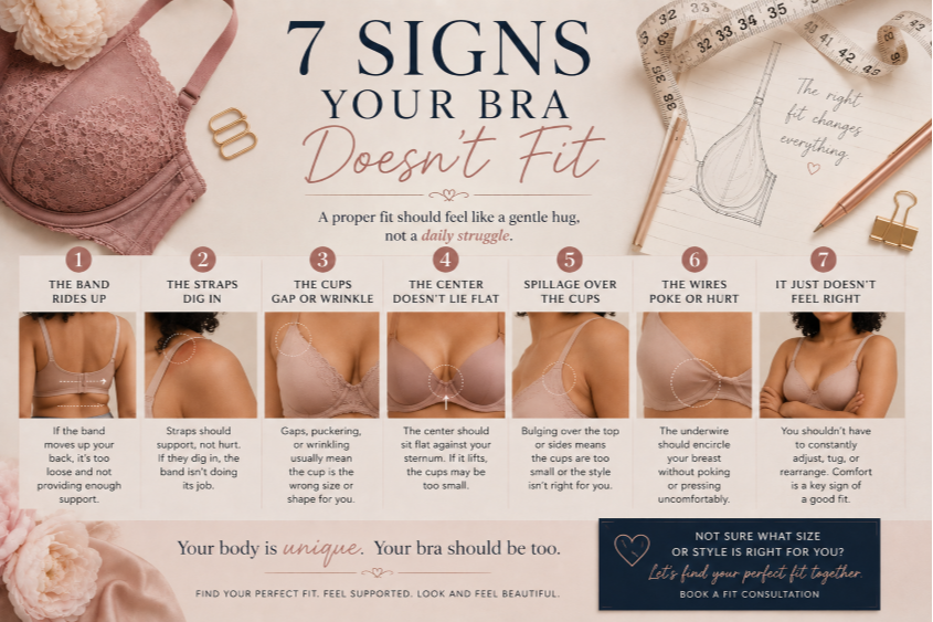 Seven Signs Your Bra Doesn't Fit