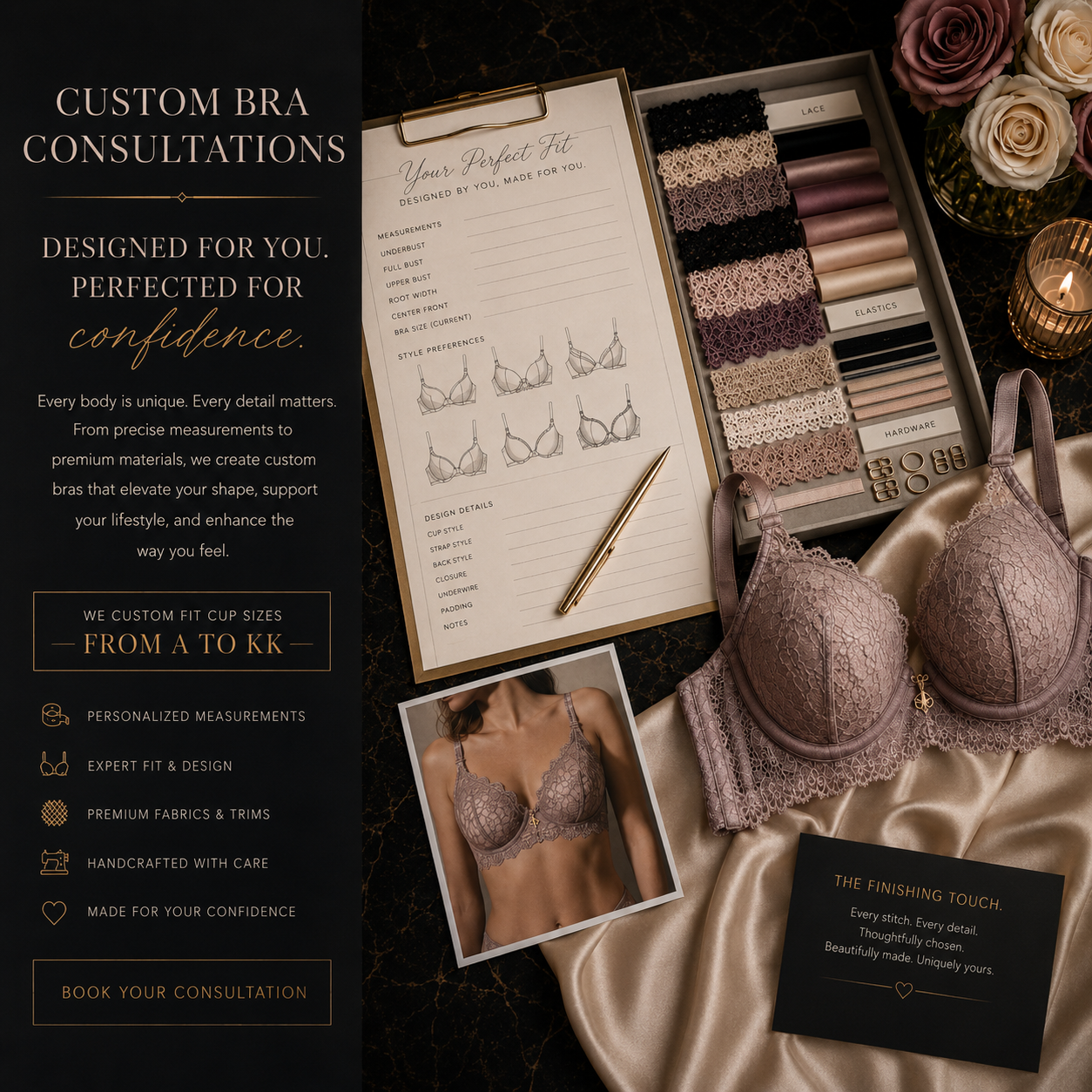 Bra Fit Assessment & Alterations