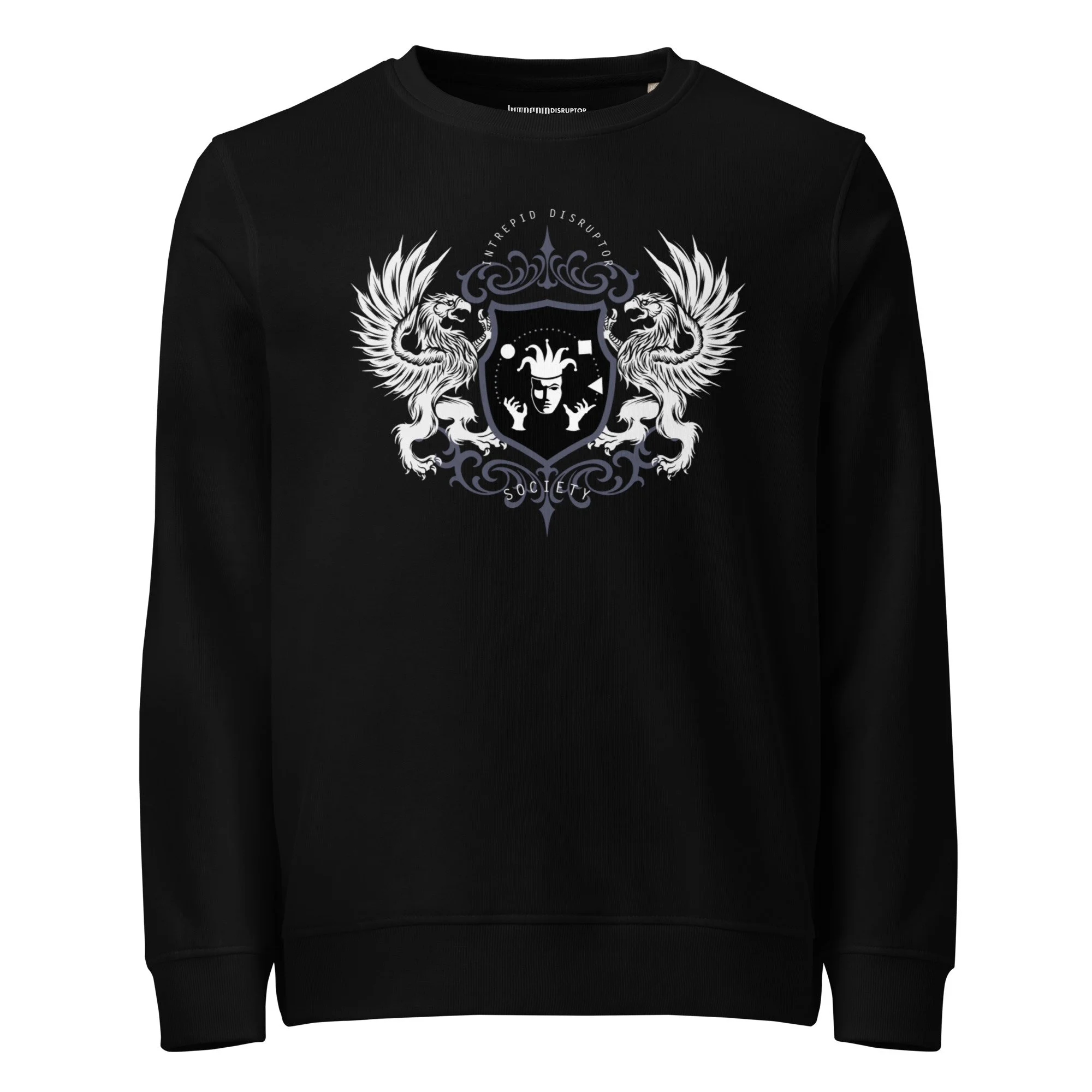 Unisex Organic Sweatshirt • Griffin Heraldry • Quotes Back