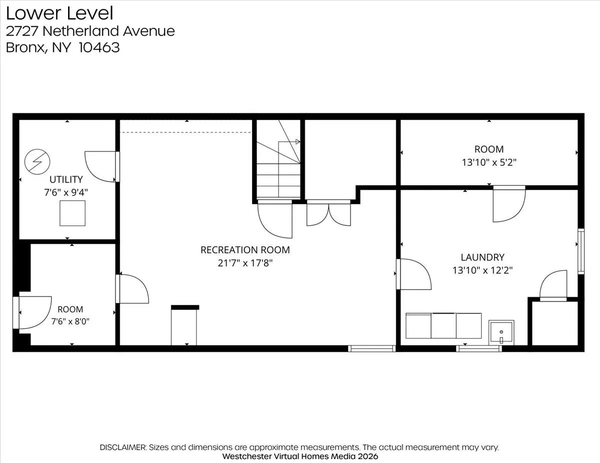 Lower Level Floor Plan