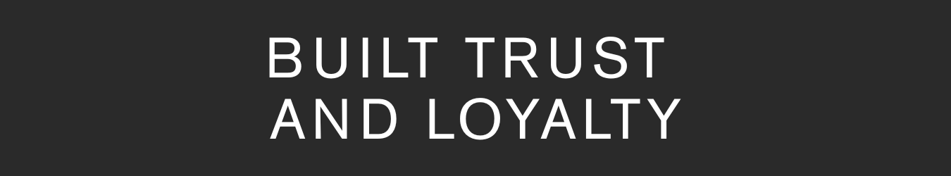 Trybes Agency: Built Trust and Loyalty
