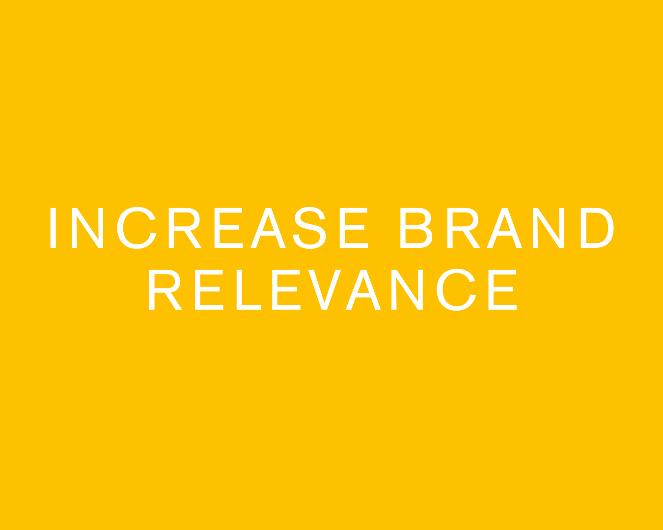 Trybes Agency: Increase Brand Relevance