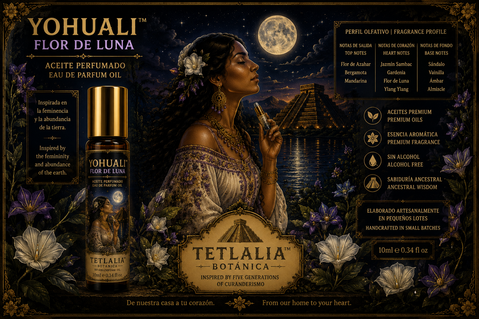 YOHUALI™ Flor de Luna