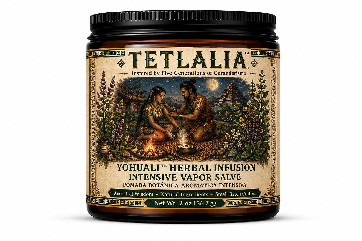 YOHUALI™ HERBAL INFUSION INTENSIVE VAPOR SALVE
