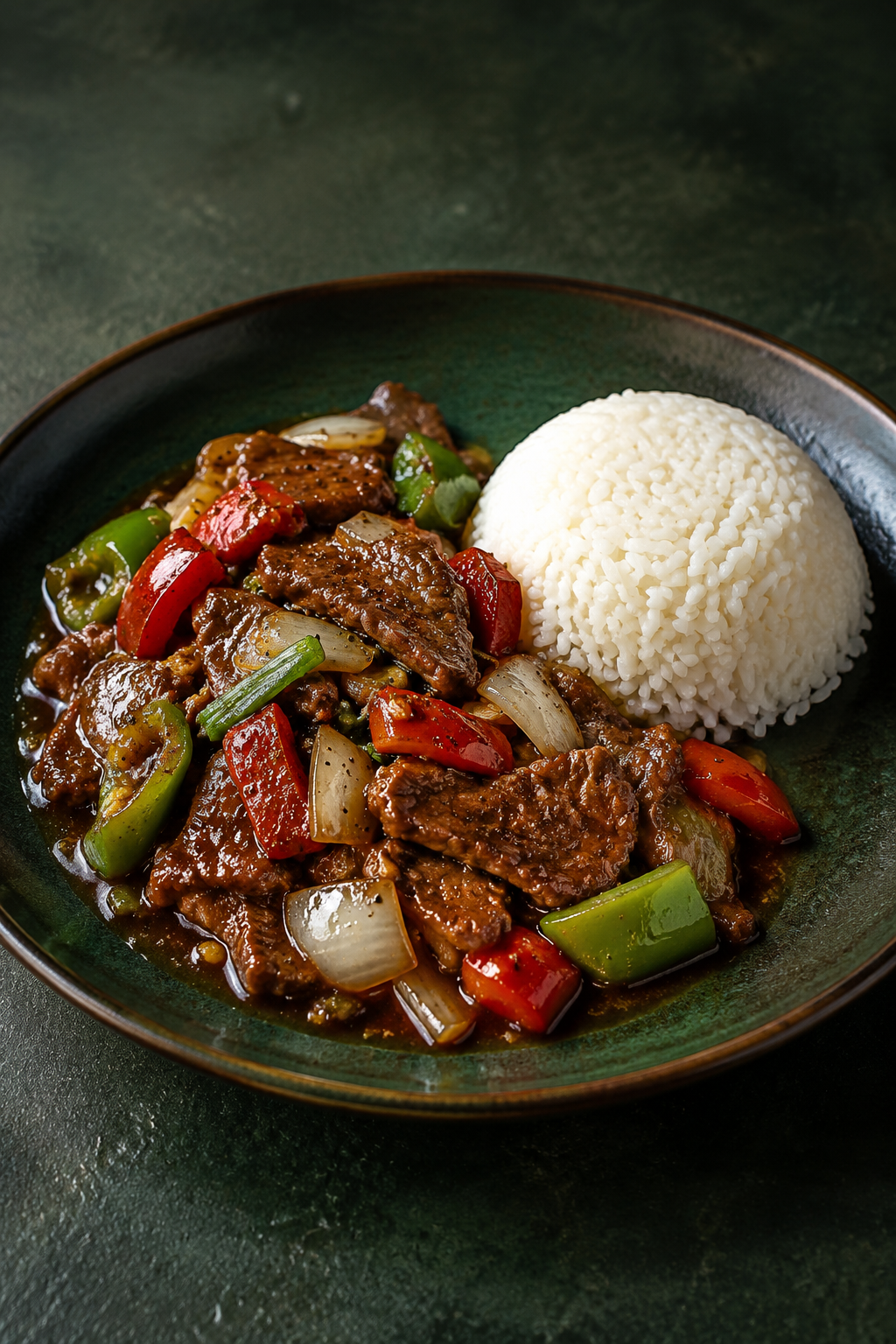 2. Pad Nua Prik Thai Dam – Beef with Black Pepper 🌶🫑