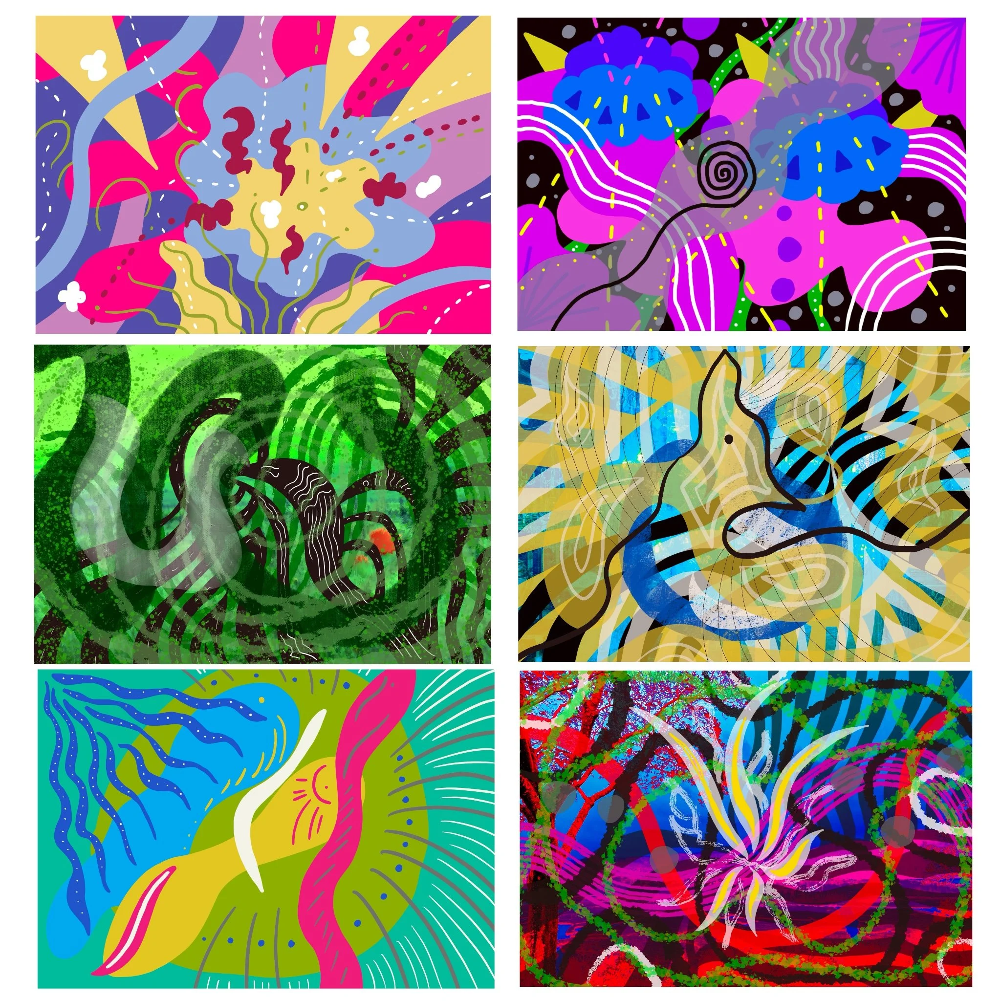 Abstract Pain Landscapes