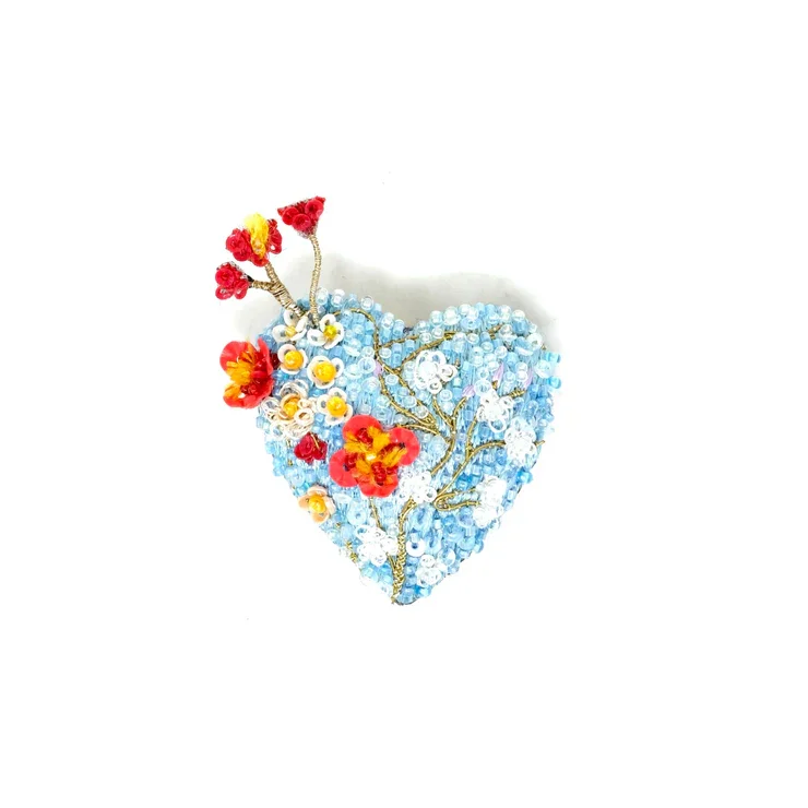 Coeur fleurissant