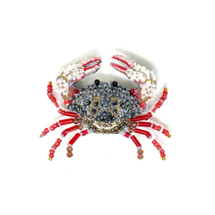 Crabe à pinces rouges