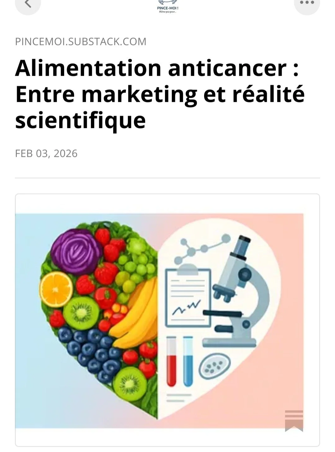 S&rsquo;attaquer &agrave; l&rsquo;alimentation anticancer, c&rsquo;est un peu comme s&rsquo;aventurer dans une jungle o&ugrave; les &ldquo;super-aliments&rdquo; marketing crient plus fort que la science 🔬.

Pourtant, ne jetons pas le brocoli 🥦 avec